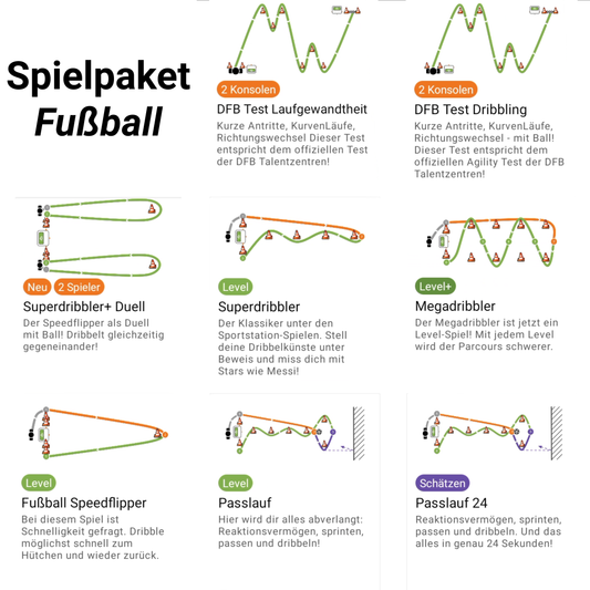Spielepaket Fußball (DEMNÄCHST VERFÜGBAR)