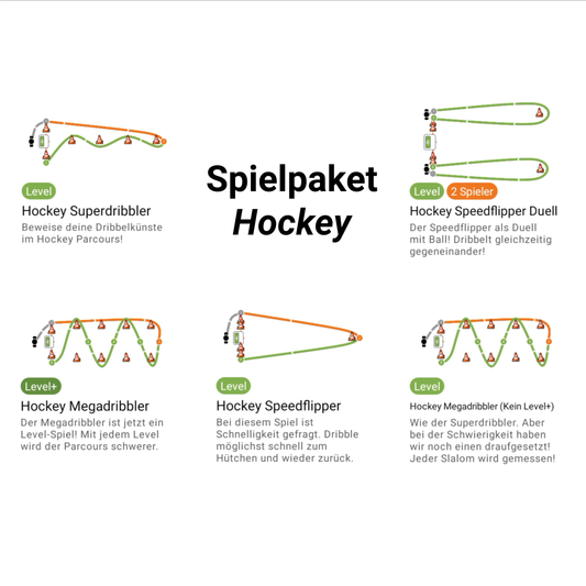 Spielepaket Hockey (DEMNÄCHST VERFÜGBAR)