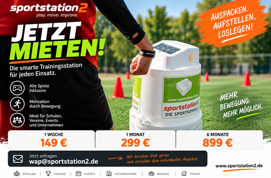 sportstation mieten/rent